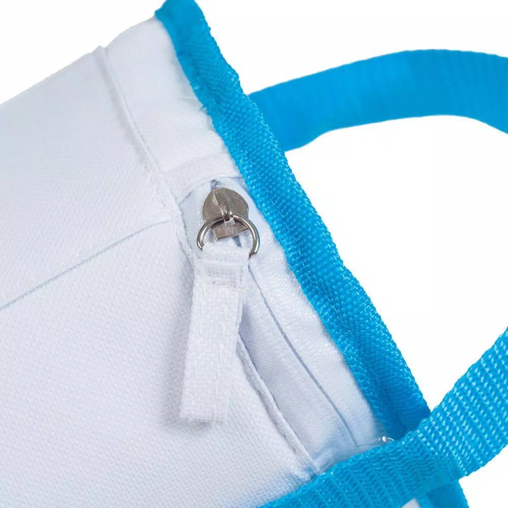 Classic Cuisine 3-Piece Portable Food Storage Set with Insulated Zippered Bag, Light Blue