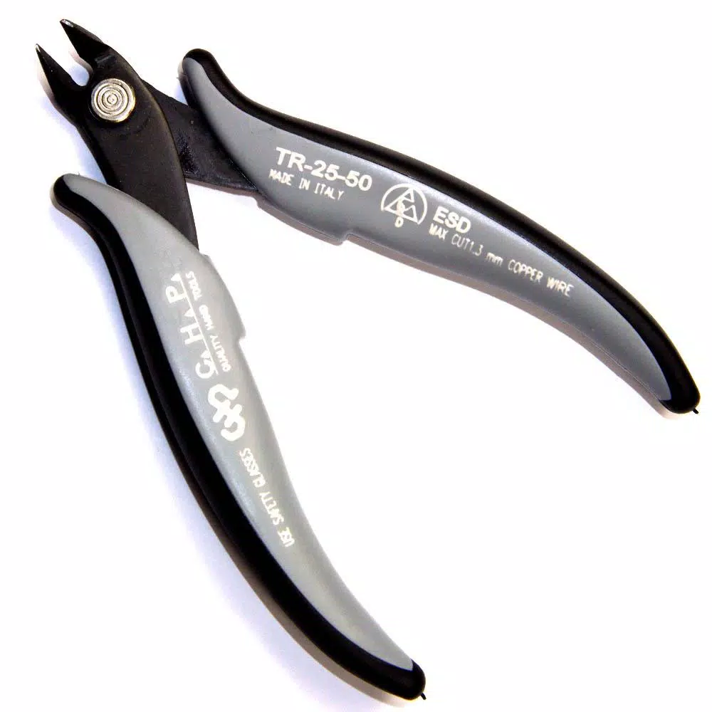 Hakko CHP TR-25-50-D Precision Flush Cutters by Hakko - 16 AWG Max Cut