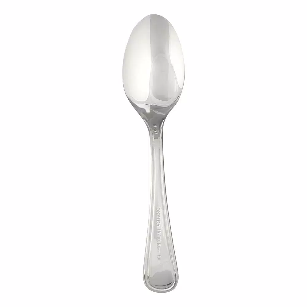 Oneida New Rim 18/10 Stainless Steel Euro Teaspoons, 12-Pack
