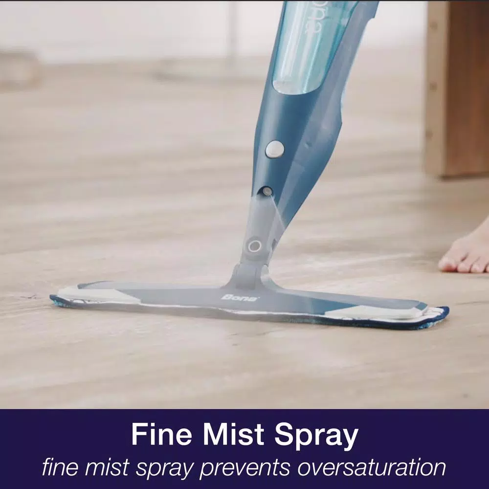 Bona Hardwood Floor Spray Mop Premium with Original Formula Cleaner and Microfiber Pad