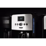 Krups Savoy 12-Cup Programmable Drip Coffee Maker with Glass Carafe and Gold-Tone Filter, Black thumbnail 3