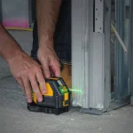 DeWalt 12V MAX Green Self-Leveling Cross-Line Laser Level with 25 ft. Tape Measure Bonus thumbnail 8