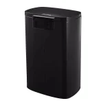 Boyel Living 13 Gallon Stainless Steel Rectangular Kitchen Step Trash Can with Black Lid thumbnail 2