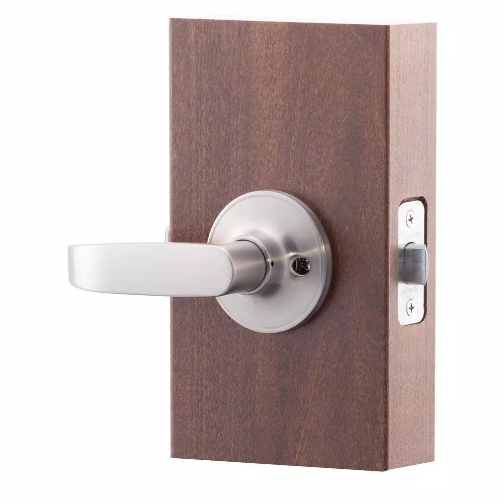 Copper Creek Satin Stainless Steel Passage Door Lever - Interior/Exterior