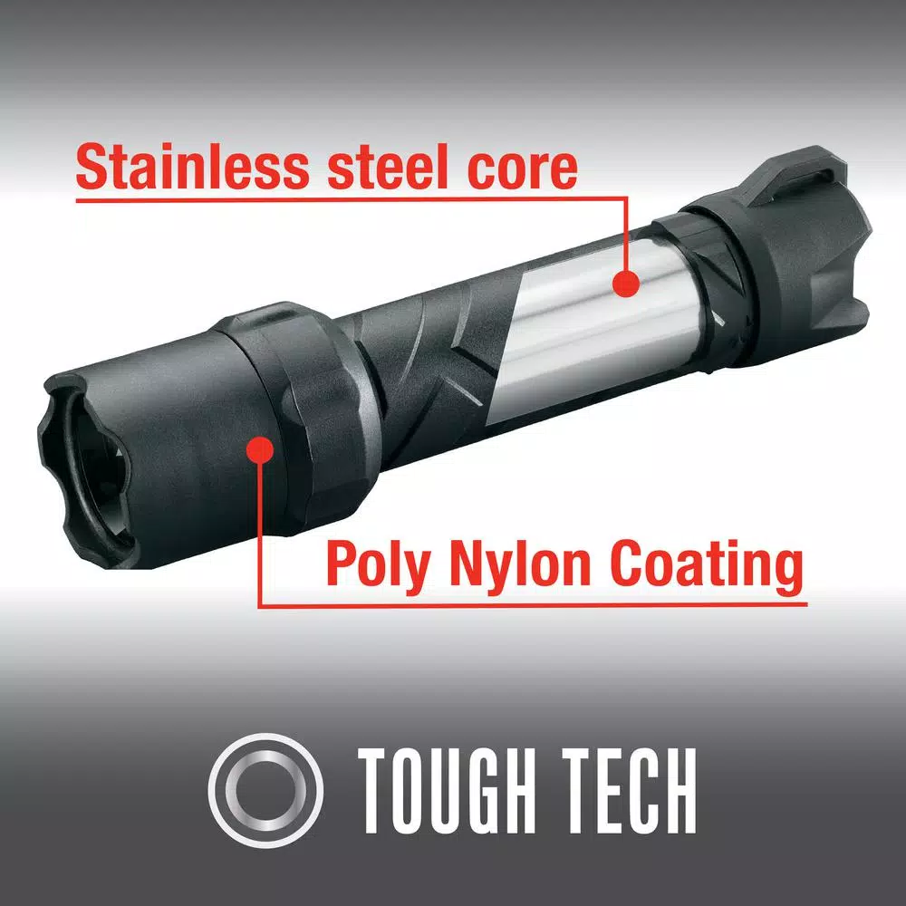 Coast Polysteel 600 Heavy Duty LED Flashlight, 710 Lumens, Waterproof & Crush Proof