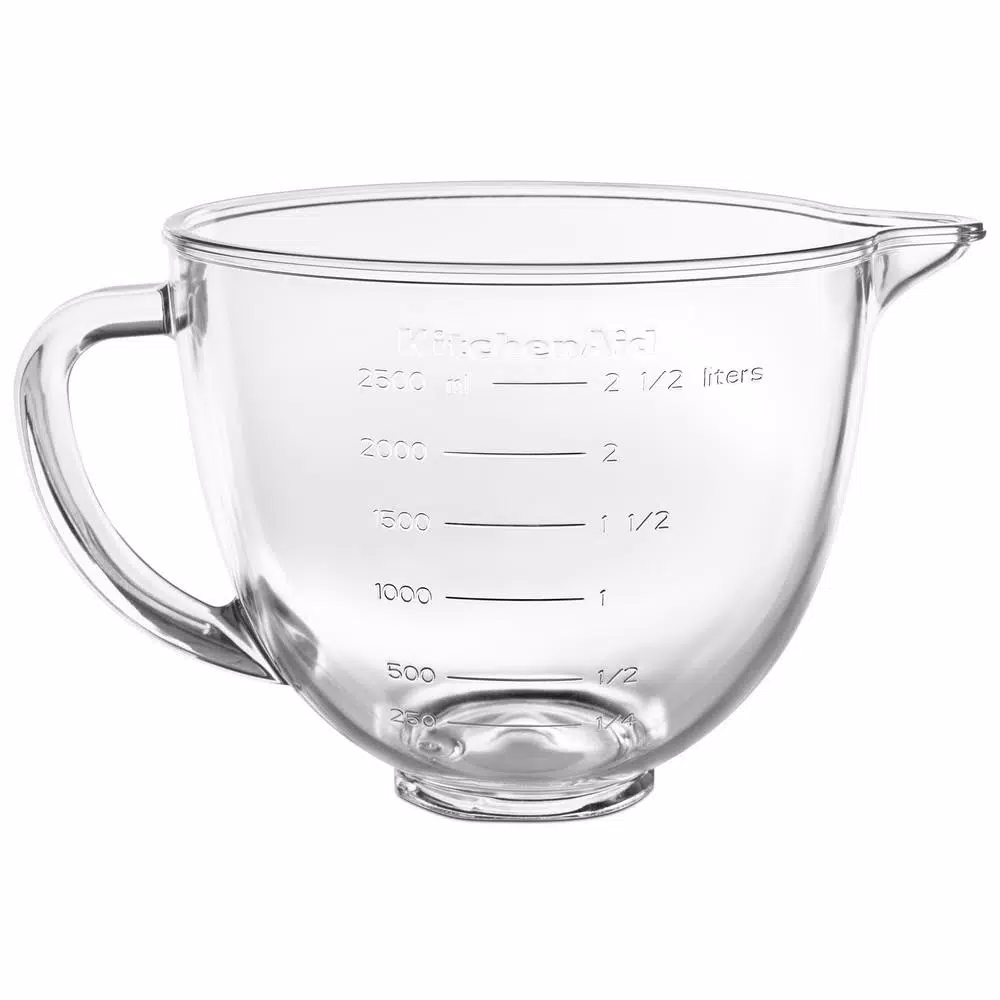 KitchenAid 3.5 Qt. Tilt-Head Glass Mixing Bowl with Handle