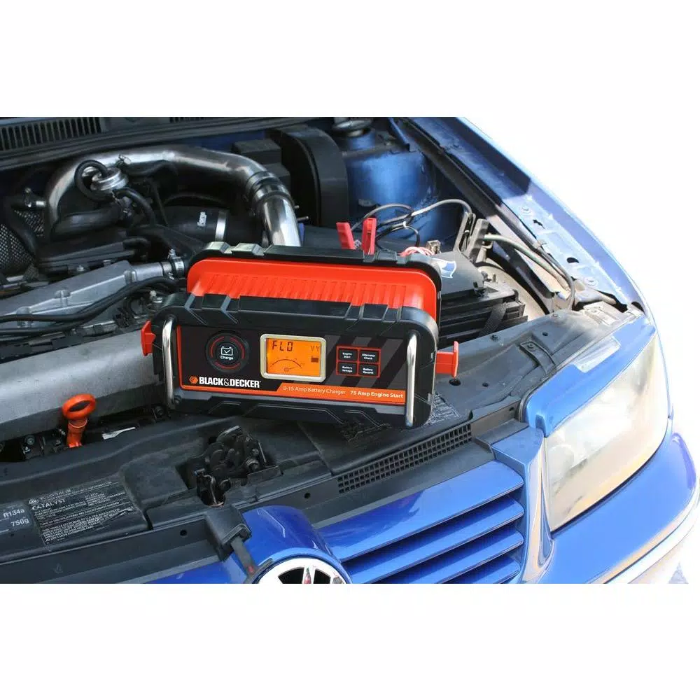 BLACK+DECKER BLACK + DECKER BC15BD 15 Amp 12V Battery Charger with 40 Amp Engine Start