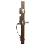 Copper Creek Colonial Handleset with Waverlie Lever Trim, Satin Stainless Steel thumbnail 3