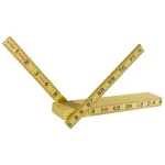 Klein Tools 6 ft. Fiberglass Folding Rule, Inside Reading, Nylon Reinforced thumbnail 2