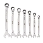 Milwaukee 7-Piece Metric Ratcheting Combination Wrench Set thumbnail 12