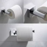 KRAUS Ventus Chrome Toilet Paper Holder - Solid Brass Wall Mount Bathroom Accessory thumbnail 3