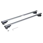 SPEEDWAY 49 in. Adjustable Aluminum Roof Rack Cross Bars with Locking Mechanism thumbnail 1