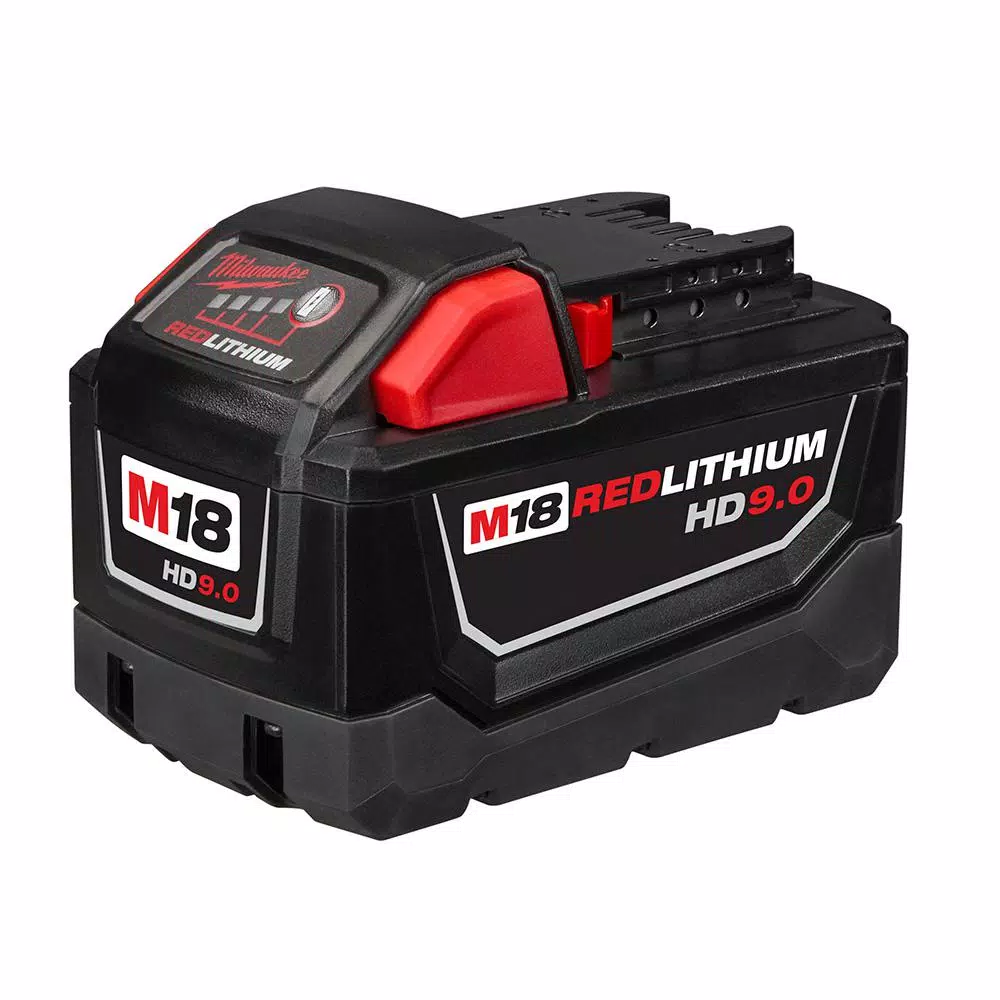 Milwaukee M18 REDLITHIUM HIGH DEMAND 9.0 Ah Battery and Rapid Charger Starter Kit