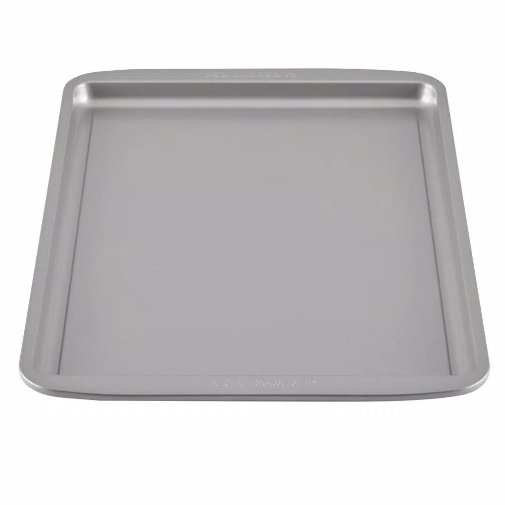 Farberware 3-Piece Nonstick Steel Cookie Pan Set, Gray