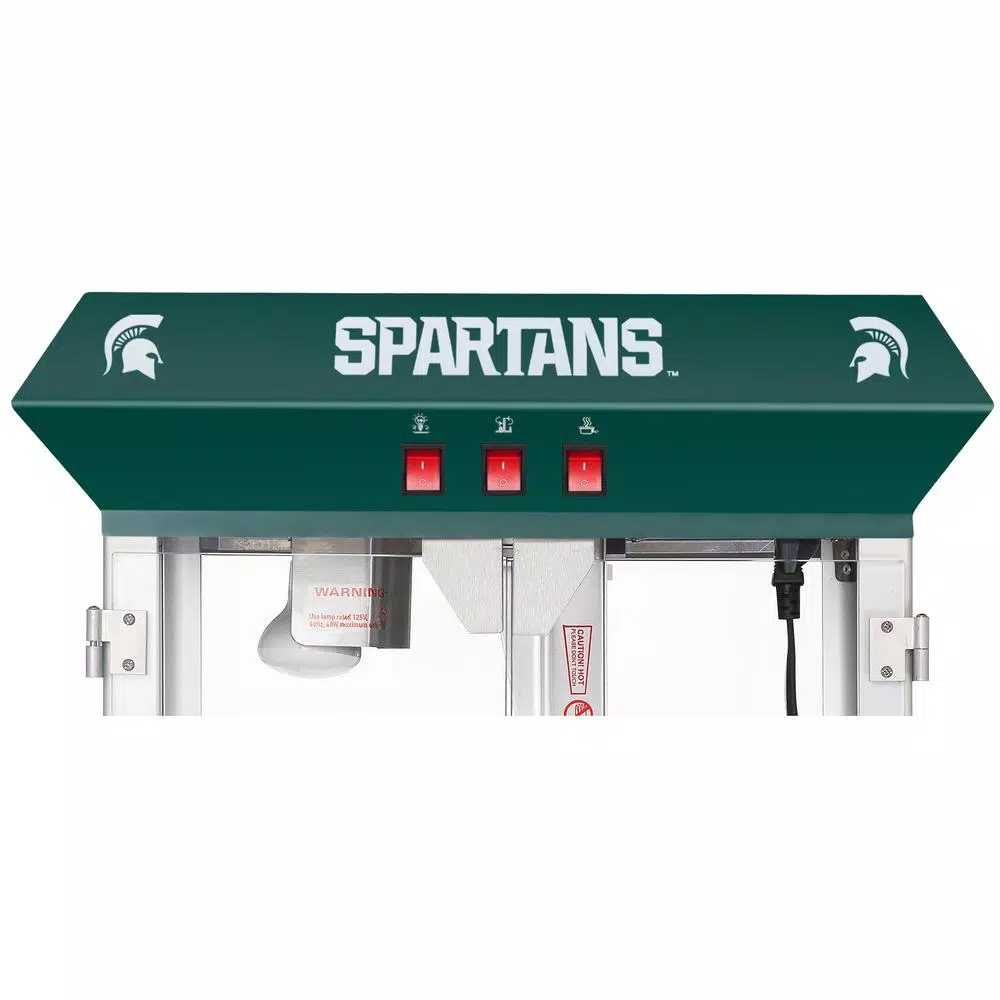 Great Northern Popcorn Michigan State University Spartans 8 oz. Popcorn Machine