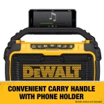 DEWALT 20V MAX Bluetooth Job Site Radio Speaker, DCR010 thumbnail 4
