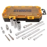 DEWALT 49-Piece 1/4 in. and 3/8 in. Drive Ratchet & Socket Set with Bonus 15-Piece Accessory Set thumbnail 6