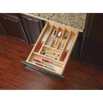 Rev-A-Shelf Maple Wood 7-Compartment Cutlery Drawer Insert Organizer thumbnail 2