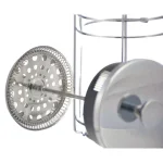GROSCHE Madrid 50 oz. Premium French Press Coffee and Tea Maker in Chrome thumbnail 3
