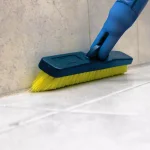Unger 5.5 in. Swivel Grout and Corner Brush with Stiff Poly Bristles thumbnail 4