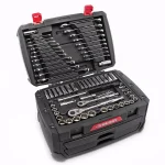 Husky 287-Piece Mechanics Tool Set with 1/4 in., 3/8 in., and 1/2 in. Drive Ratchets thumbnail 4
