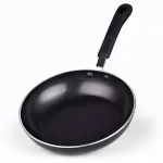 Cook N Home 8-Piece Aluminum Nonstick Cookware Set, Black thumbnail 7