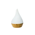 X Brand Canary Glass and Bamboo Ultrasonic Aroma Diffuser with LED Lights thumbnail 1