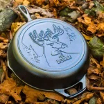 Lodge Wildlife Series 5-Piece Cast Iron Cookware Set with Moose, Deer, and Pheasant Designs thumbnail 5