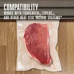 Weston 11 x 16 in. Heavy Duty Vacuum Sealer Bags, 3.0 Mil Thick, 100-Pack thumbnail 3