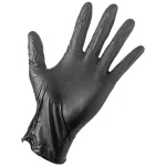 Unbranded Grease Monkey 40 Count Black Disposable Nitrile Gloves, Large, Latex-Free thumbnail 1