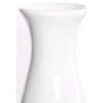 Uniquewise 30 in. White Modern Fiberglass Goblet Shape Floor Vase thumbnail 4