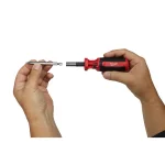 Milwaukee 9-in-1 Metric Hex/Key Drive Multi-Bit Screwdriver Set thumbnail 6