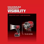 Milwaukee M18 FUEL Gen-3 1/2 in. Compact Impact Wrench with Friction Ring (Tool-Only) thumbnail 6