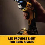 DEWALT 20V MAX XR Brushless Cordless Drywall Screw Gun Kit with (2) 2.0 Ah Batteries & Charger thumbnail 5