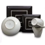 GIBSON elite The Gibson Bloomington 16-Piece Stoneware Dinnerware Set, Service for 4 thumbnail 2