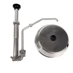 Paragon Pro-Style 32L Dual-Pump Heated Spout Warmer with 2 Crocks, Stainless Steel thumbnail 4