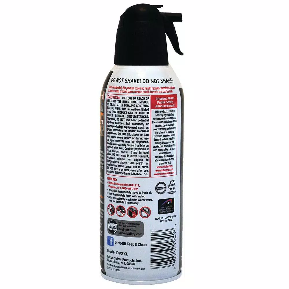 Dust Off 10 oz. Disposable Compressed Gas Duster, 2-Pack