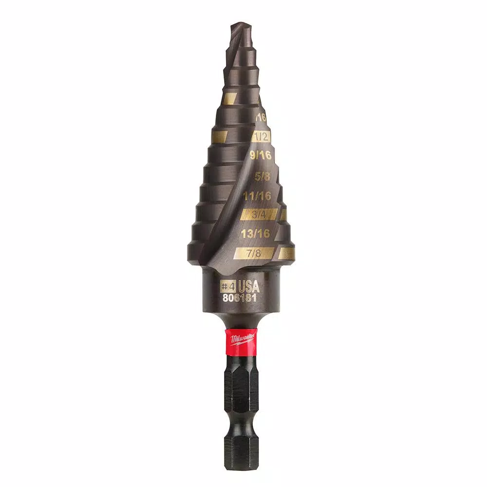 Milwaukee SHOCKWAVE Impact Duty Titanium Step Bit Kit, 3-Piece