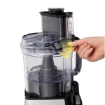 Hamilton Beach Stack and Snap 12-Cup Food Processor, 450-Watt, Stainless Steel thumbnail 6