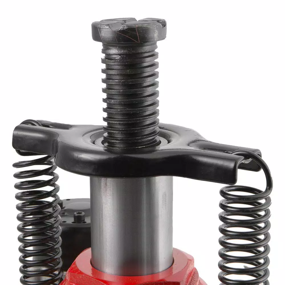 Stark 20-Ton Air/Manual Hydraulic Low-Profile Bottle Jack, 40,000 lb. Capacity