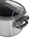 BLACK+DECKER 7 Qt. Programmable Slow Cooker, Brushed Stainless Steel thumbnail 4