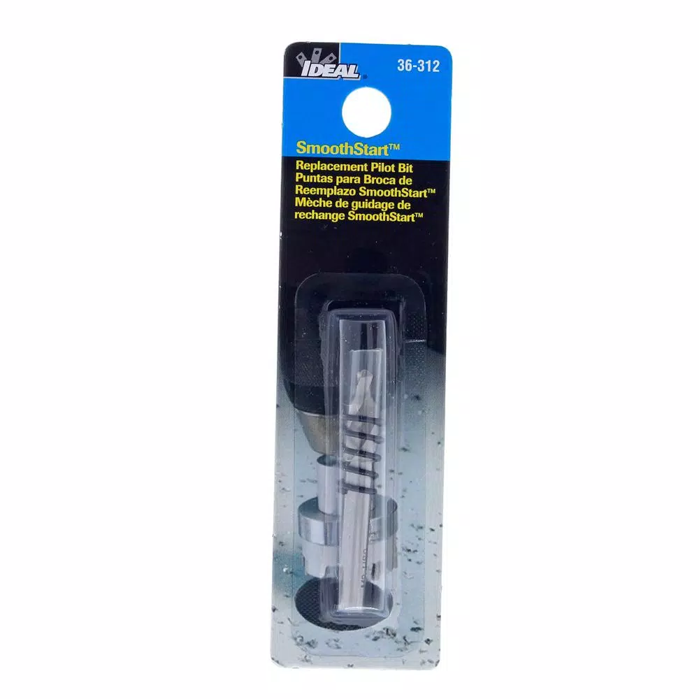 Ideal SmoothStart Replacement Pilot Drill, 1/4 in. x 2 in. (4-Pack) for TKO Carbide-Tipped Hole Cutters