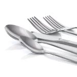 MegaChef Cravat 20-Piece Silver Stainless Steel Flatware Set, Service for 4 thumbnail 2