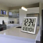 La Crosse Technology 20 in. Extra Large Digital Atomic Wall Clock - Radio Controlled with Date Display thumbnail 3