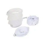 Rosewill 9.5 Qt. White Food Steamer and Rice Cooker, 800W with 3-Tier Baskets thumbnail 6