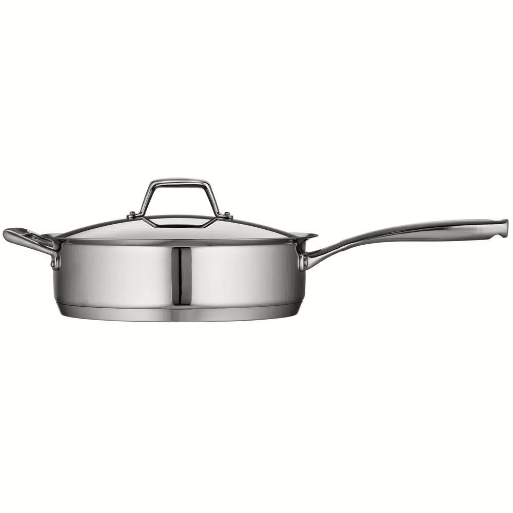 Tramontina Gourmet Prima 5 Qt. Stainless Steel Saute Pan with Lid