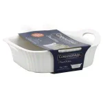 Corningware French White 2 Qt. Square Stoneware Baker, 8 in. x 8 in. thumbnail 2