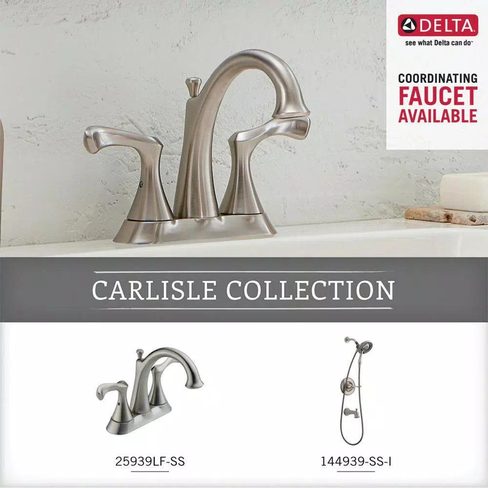 Delta Carlisle Towel Ring in Brushed Nickel