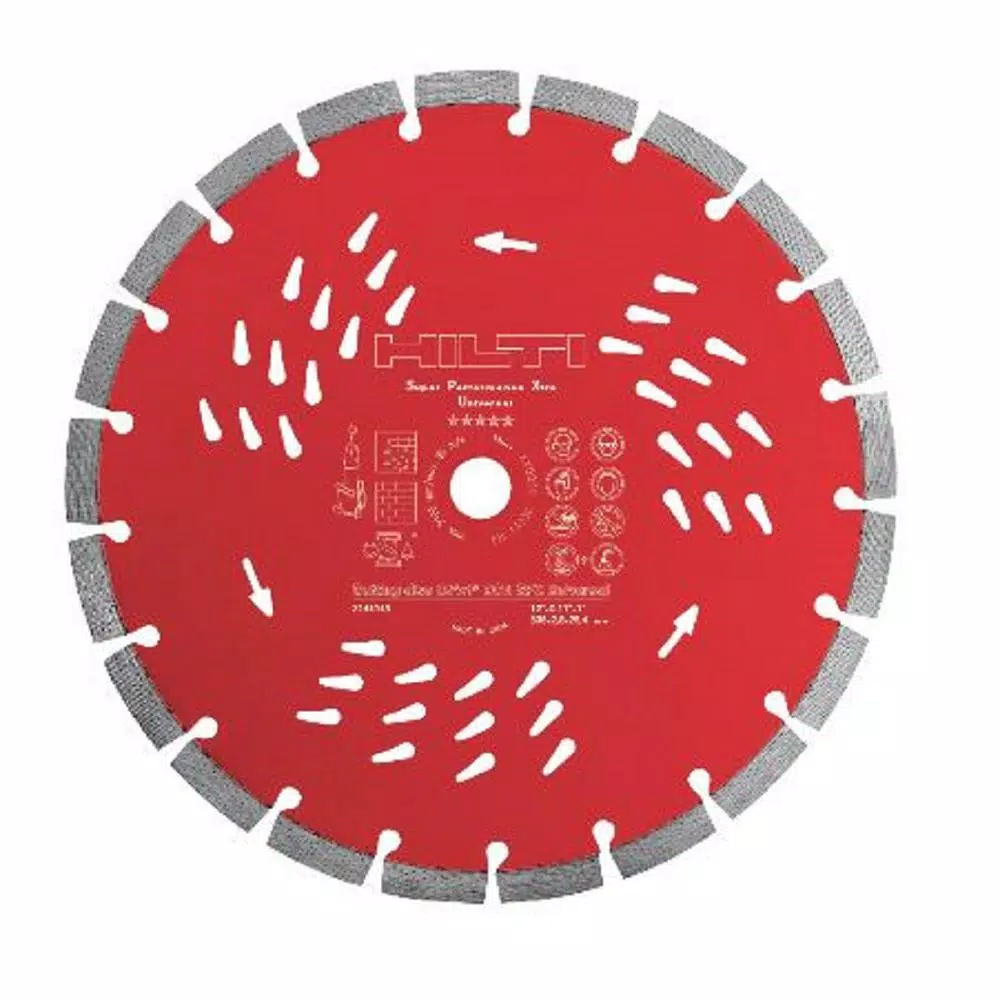 Hilti DCH 300-X 12 in. Electric Hand Held Diamond Saw Kit with EQD SPX Blade and VC 300-17 Vacuum