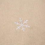 Glitzhome 48 in. Red Truck Embroidered Fabric Christmas Tree Skirt thumbnail 3